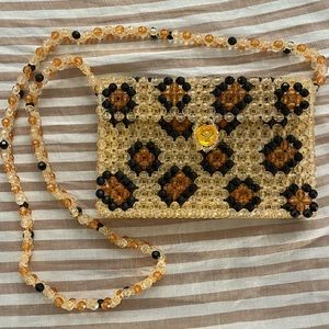Susan Alexandra leopard crossbody bag